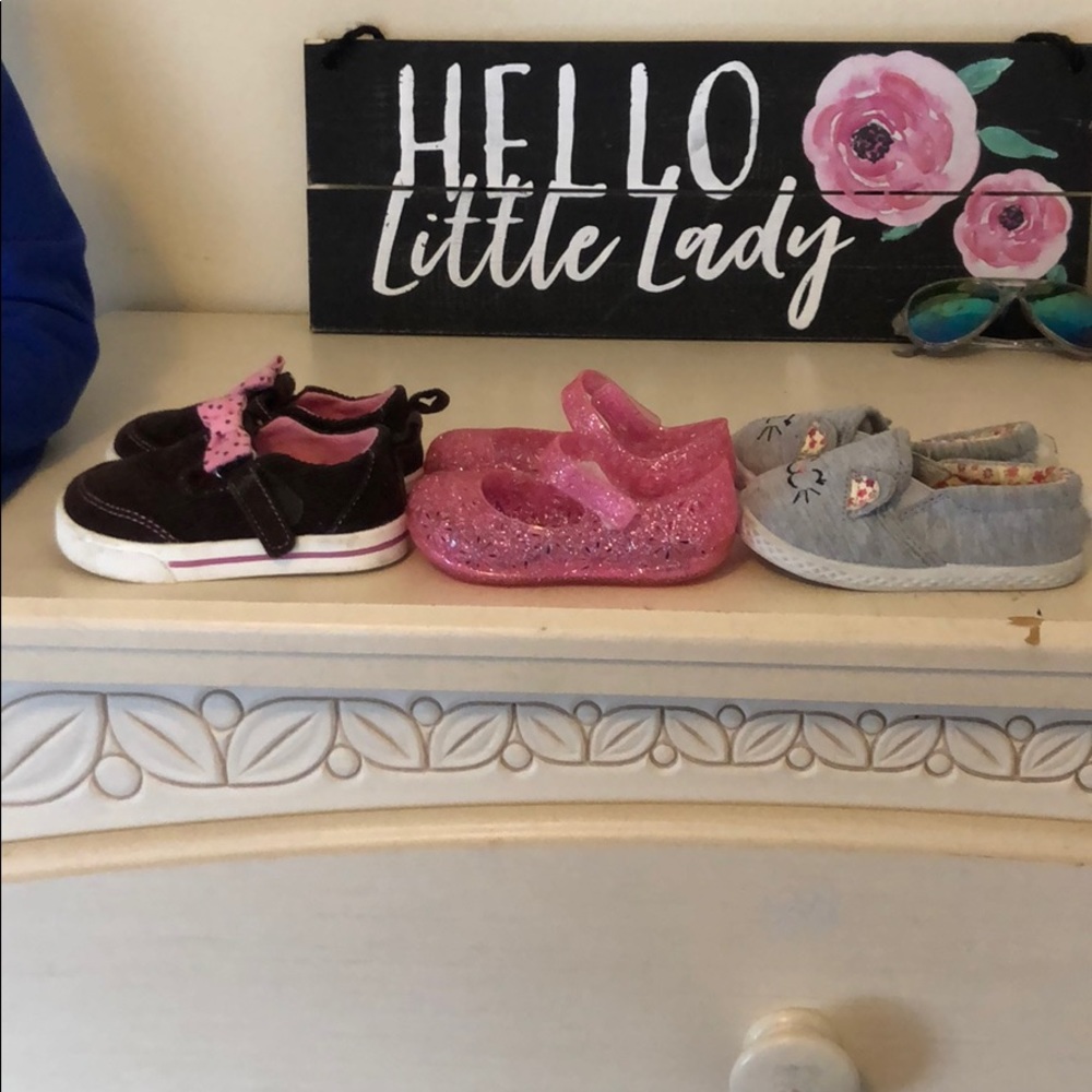 Baby girl size 3 shoes